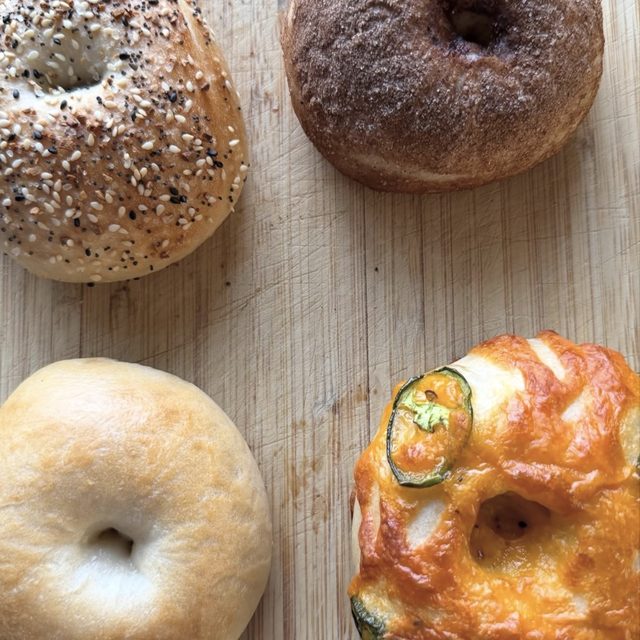 Sourdough Bagels