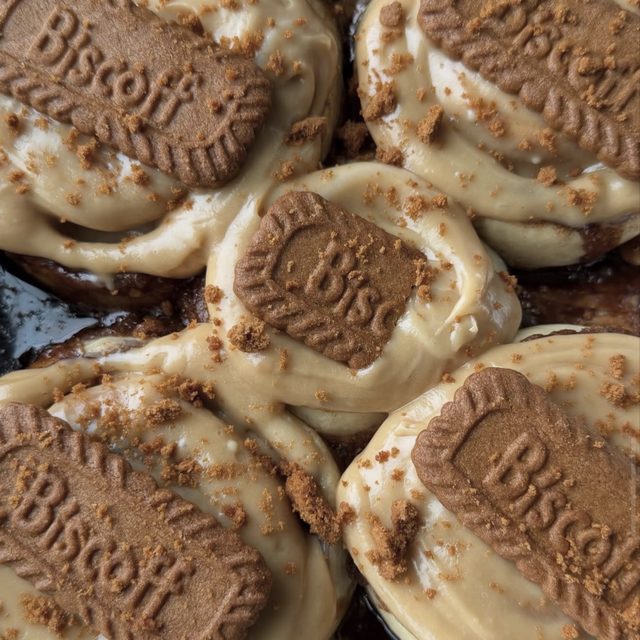 Biscoff Cinnamon Rolls