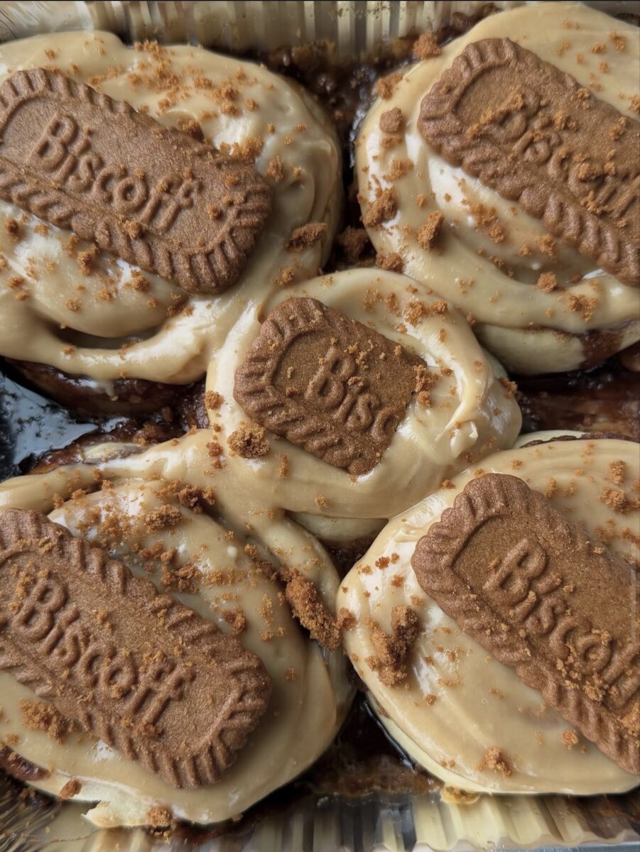 Biscoff Cinnamon Rolls