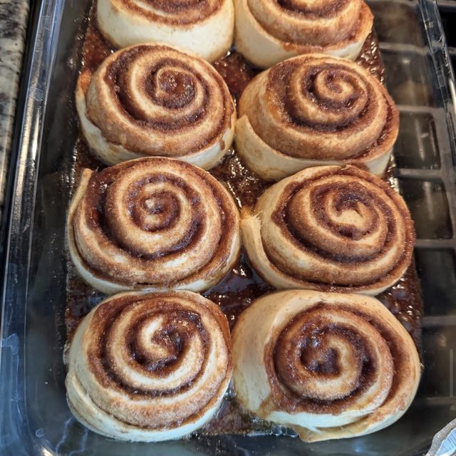 Sourdough Cinnamon Rolls