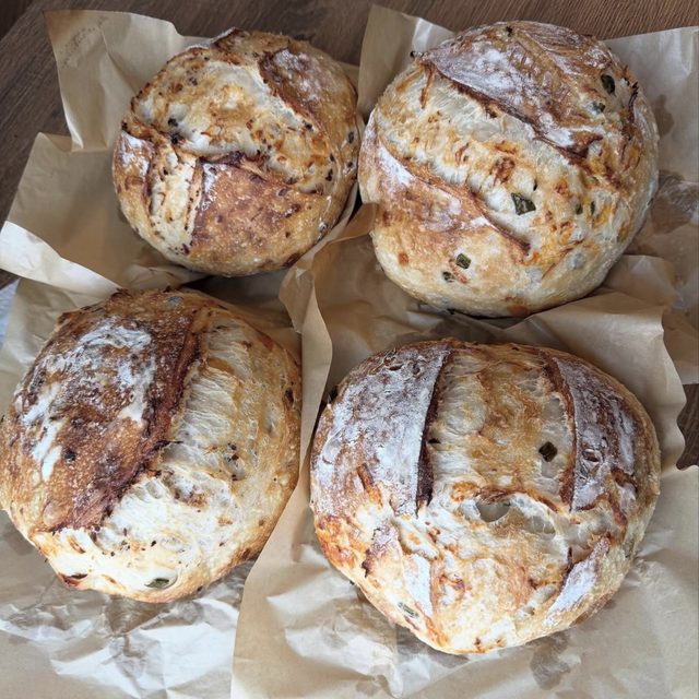 Jalapeño Cheddar Sourdough